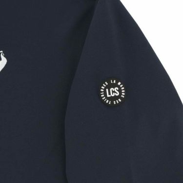 ルコック Le coq sportif　メンズ UVカット 鹿の子 ストレッチ 長袖 ポロシャツ QGMWJB00　2023年モデル 詳細5