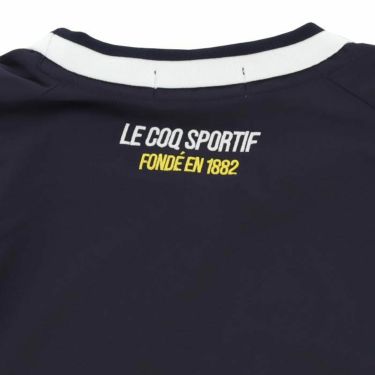 ルコック Le coq sportif　メンズ 防風 ロゴデザイン 撥水 ストレッチ 長袖 クルーネック スニードジャック QGMWJK02　2023年モデル 詳細4