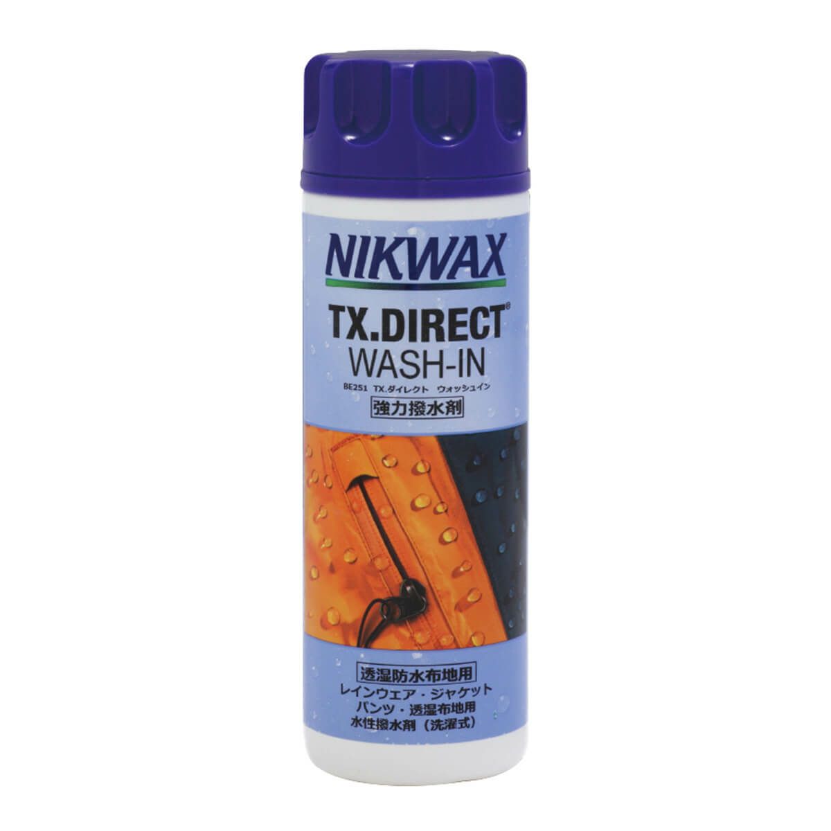 ニクワックス NIKWAX　TX.DIRECT WASH-IN TX.ダイレクト ウォッシュイン 300ml　スキーウェア用 撥水剤 EBE251 2023-2024