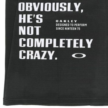 オークリー OAKLEY　メンズ ロゴプリント ドット柄 ストレッチ 長袖 ハーフジップシャツ FOA405741　2023年モデル 詳細6