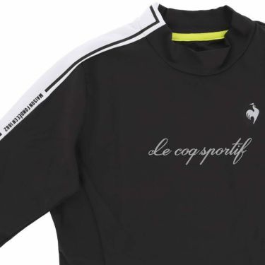 ルコック Le coq sportif　レディース RIJOUME アシンメトリーデザイン サイドライン配色 長袖 モックネックシャツ QGWWJB21　2023年モデル 詳細3