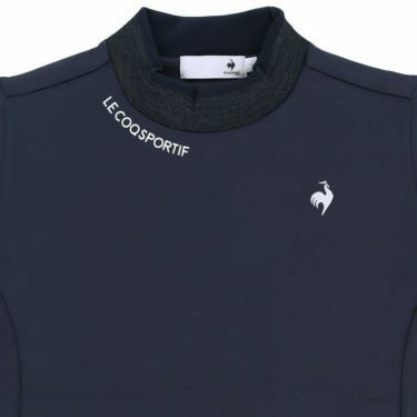 ルコック Le coq sportif　レディース ダンボールニット ストレッチ 長袖 リブ衿 モックネック プルオーバー QGWWJL55　2023年モデル 詳細3