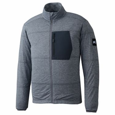 ミレー MILLET　スキーウェア アルファ ライト スウェットII ジャケット メンズ ALPHA LIGHT SWEAT II JKT M MIV01903 2023-2024 CHARCOAL HEATHER