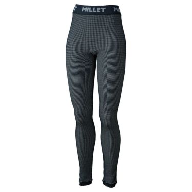 ミレー MILLET　スキーウェア ワッフル ウール タイツ W WHOLE GMT WAFFLE WOOL TIGHTS W MIV01986 2023-2024 BLACK-NOIR