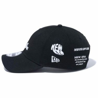 ニューエラ NEW ERA　キャップ 9FORTY Archive Logo アーカイブロゴ 13763007 ブラック　2023年モデル 詳細3