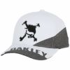 オークリー OAKLEY　メンズ SKULL HYBRID CAP FA 23.0 生地切替 スカル ハイブリッド キャップ FOS901567 100 ホワイト　2023年モデル ホワイト（100）