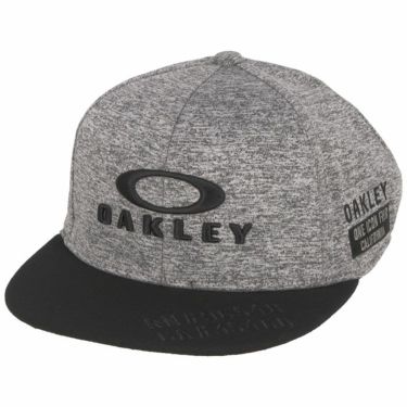 オークリー OAKLEY　メンズ OAKLEY FLAT BRIM CAP FA 23.0 モチーフ刺繍 フラットブリム キャップ FOS901578 27B ニューアスレチックグレー　2023年モデル ニューアスレチックグレー（27B）