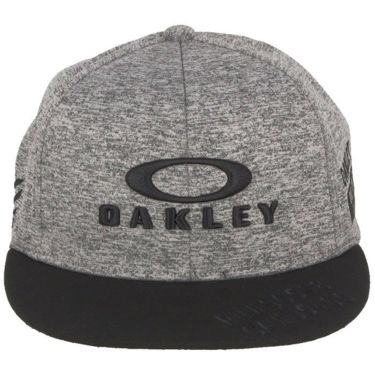 オークリー OAKLEY　メンズ OAKLEY FLAT BRIM CAP FA 23.0 モチーフ刺繍 フラットブリム キャップ FOS901578 27B ニューアスレチックグレー　2023年モデル 詳細1