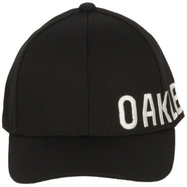 オークリー OAKLEY　メンズ OAKLEY LOGO CAP FA 23.0 サイドロゴ刺繍 キャップ FOS901579 02E ブラックアウト　2023年モデル 詳細1