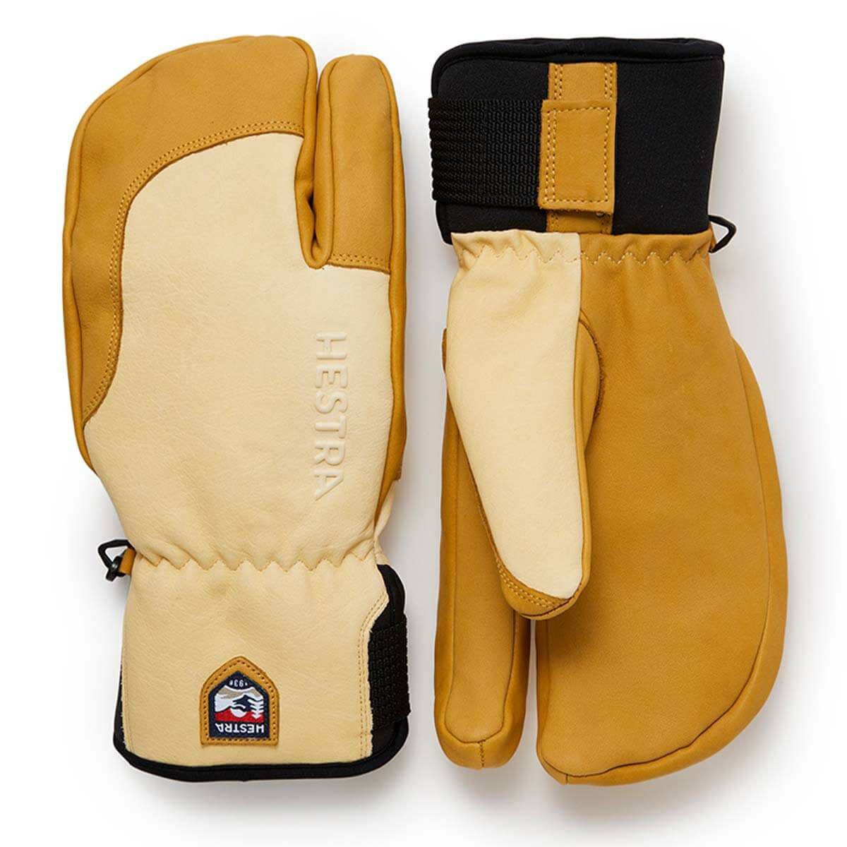 ヘストラ HESTRA　TOPO 3-FINGER トポスリーフィンガー Natural Brown/Tan　スキーグローブ 2025-2026　33872