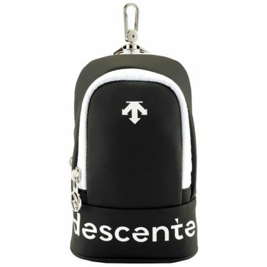 デサントゴルフ DESCENTE GOLF　レディース ロゴプリント アクセサリーホルダー DQCWJX70 BK00 ブラック　2023年モデル ブラック（BK00）