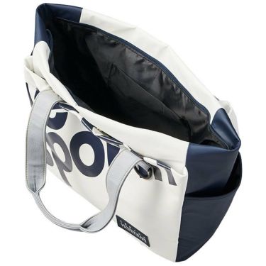 ルコック Le coq sportif　メンズ カラーブロック ロゴデザイン トートバッグ QQBWJA04 WH00 ホワイト 詳細2