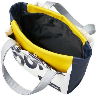 ルコック Le coq sportif　メンズ カラーブロック ロゴデザイン カートバッグ QQBWJA44 WH00 ホワイト 詳細2