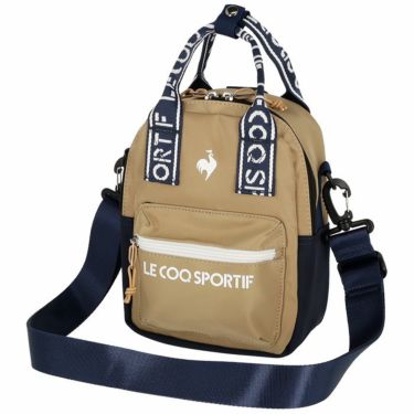 ルコック Le coq sportif　レディース ロゴハンドル ミニリュック型 3WAY ポーチ QQCWJA46 BG00 ベージュ ベージュ（BG00）