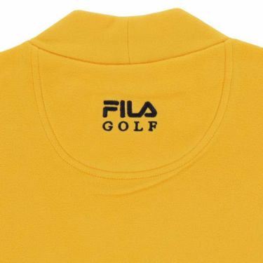 フィラ FILA　メンズ 起毛スムース素材 ロゴラインプリント 長袖 モックネックシャツ 783-512　2023年モデル 詳細5