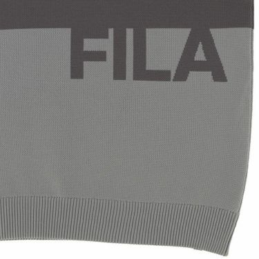 フィラ FILA　メンズ ロゴジャガード カラーブロック 長袖 ハイネック セーター 783-740　2023年モデル 詳細5