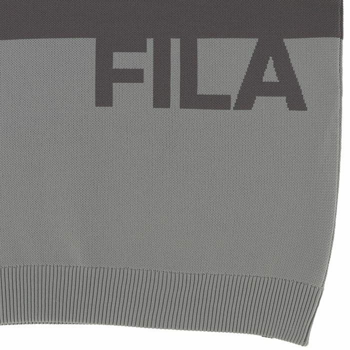 フィラ FILA　メンズ ロゴジャガード カラーブロック 長袖 ハイネック セーター 783-740　2023年モデル 詳細5
