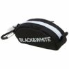 ブラック＆ホワイト Black＆White　ホワイトライン ロゴプリント ボールケース BUF7113W 20 ブラック　2023年モデル ブラック（20）