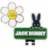 ジャックバニー Jack Bunny!!　ユニセックス お花 クリップマーカー 262-3284922 030 ホワイト　2023年モデル ホワイト（030）