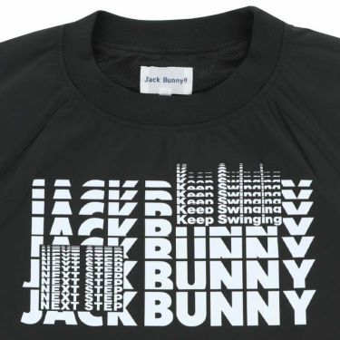 ジャックバニー Jack Bunny!!　メンズ ロゴプリント メッシュ裏地 ストレッチ 長袖 クルーネック スニードジャック 262-3221911　2023年モデル 詳細3