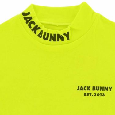 ジャックバニー Jack Bunny!!　メンズ ロゴプリント コンパクトパイル ストレッチ 長袖 ハイネックシャツ 262-3266911　2023年モデル 詳細3