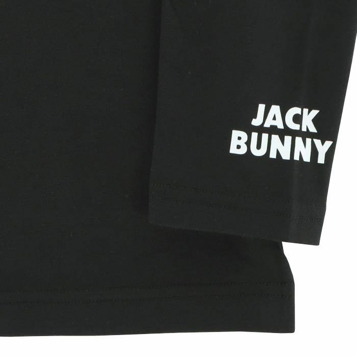 ジャックバニー Jack Bunny!!　メンズ ロゴプリント 裏毛 ストレッチ 長袖 ハイネック インナーシャツ 262-3266943　 2023年モデル