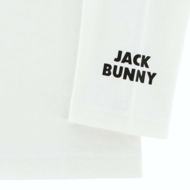 ジャックバニー Jack Bunny!!　レディース ロゴプリント 裏毛 ストレッチ 長袖 ハイネック インナーシャツ 263-3266944　2023年モデル 詳細4