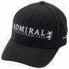 アドミラル Admiral　メンズ ロゴ刺繍 トラッド キャップ ADMB362F 10 ブラック　2023年モデル ブラック（10）
