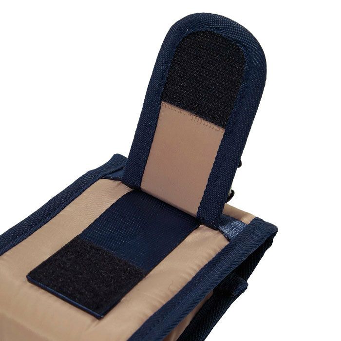 アンパスィ and per se　ロゴ刺繍 スコープケース AUF7133 51 ベージュ　2023年モデル 詳細3