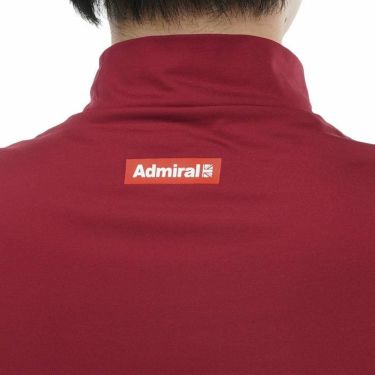 アドミラル Admiral　レディース ビッグロゴプリント 裏微起毛 長袖 モックネックシャツ ADLA362　2023年モデル 詳細4