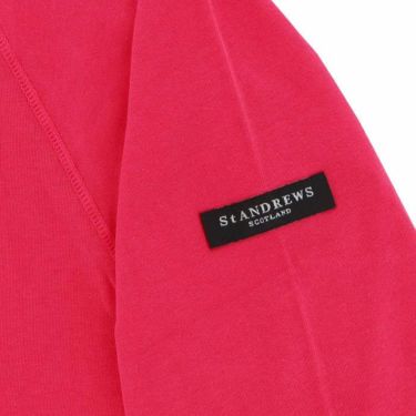 セントアンドリュース St ANDREWS　メンズ ロゴデザイン ベア天竺 リブ衿 ストレッチ 長袖 ハイネックシャツ 042-3266951　2023年モデル 詳細4