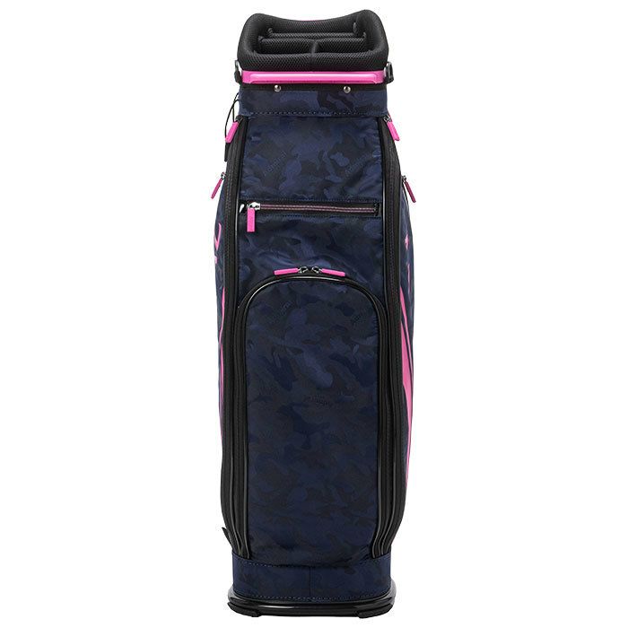 アドミラル Admiral　ロゴプリント カモジャガード キャディバッグ ADMG3BC3 30 ネイビー　2023年モデル 詳細2