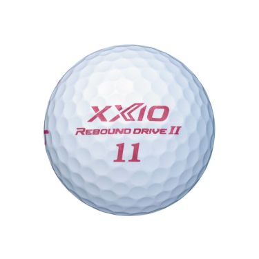 ゼクシオ XXIO　REBOUND DRIVE II リバウンドドライブ2 ゴルフボール　1ダース（12球入り）　プレミアムピンク 詳細2
