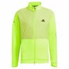 アディダス adidas　メンズ ロゴプリント ダンボールニット 生地切替 長袖 フルジップ ジャケット MKR96　2023年モデル 詳細3