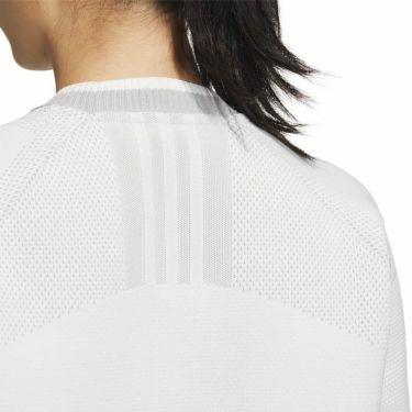 アディダス adidas　レディース バイカラー 長袖 クルーネック セーター DJL19　2023年モデル 詳細5