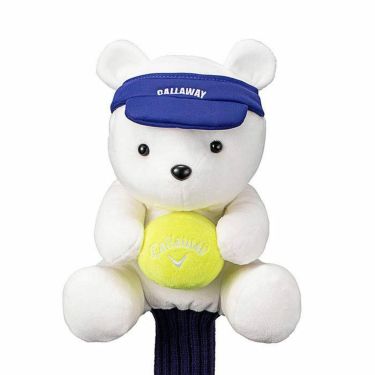 キャロウェイ　Bear ベア フェアウェイウッド用 ヘッドカバー FW 23 JM 5523147 ホワイト　2023年モデル 詳細3