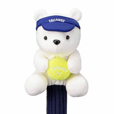 キャロウェイ　Bear ベア ユーティリティ用 ヘッドカバー FW 23 JM 5523150 ホワイト　2023年モデル 詳細3