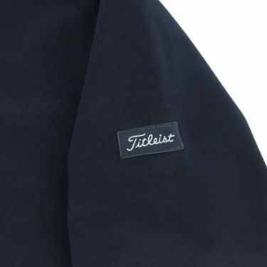 タイトリスト Titleist　メンズ 裏起毛 ジャージ素材 長袖 ハーフジップ ジャケット TKPMJ341J　2023年モデル 詳細4