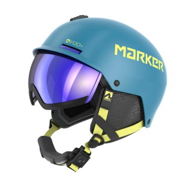 マーカー MARKER　VIJO+ バイジョ プラス BLUE/YELLOW　ジュニア スキー ヘルメット 2023-2024 詳細1