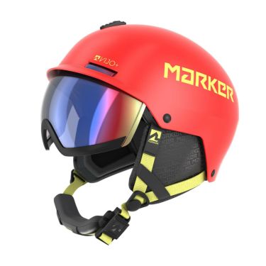 マーカー MARKER　VIJO+ バイジョ プラス RED/YELLOW　ジュニア スキー ヘルメット 2023-2024 詳細1