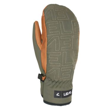 レベル LEVEL　VERTIGO PRO MITT ヴェルティゴ プロ ミット olive green　スキーグローブ 2023-2024 詳細1