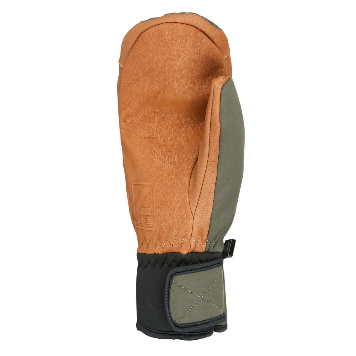 レベル LEVEL　VERTIGO PRO MITT ヴェルティゴ プロ ミット olive green　スキー スノーボードグローブ 2024-2025 詳細2