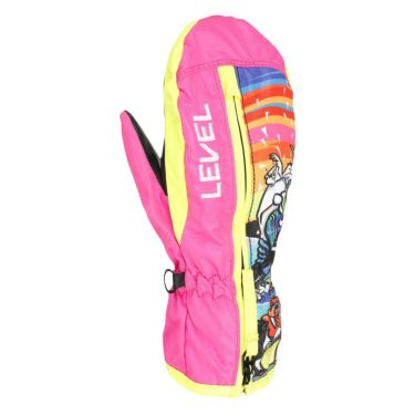 レベル LEVEL　DUDY MITT ダディ ミット fucsia　ジュニア スキーグローブ 2023-2024 詳細1