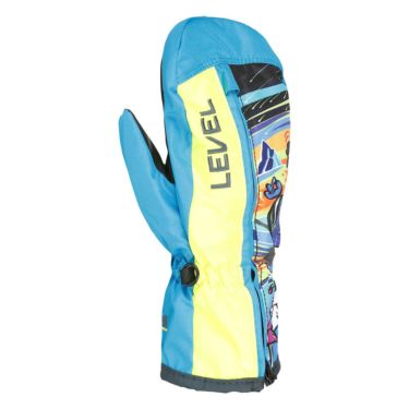 レベル LEVEL DUDY MITT ダディ ミット light blue ジュニア スキー