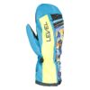 レベル LEVEL　DUDY MITT ダディ ミット light blue　ジュニア スキーグローブ 2023-2024