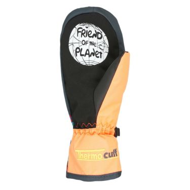 レベル LEVEL　DUDY MITT ダディ ミット orange　ジュニア スキーグローブ 2023-2024 詳細2