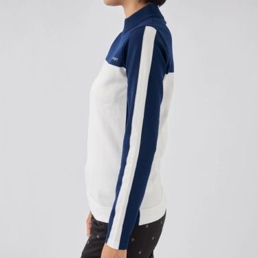 マリクレール marie claire　レディース 軽量 カラーブロック 長袖 ハイネック セーター 733-731　2023年モデル 詳細6