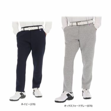 チャンピオンゴルフ ChampionGOLF　メンズ Wrap-Air 撥水 ストレッチ 保温 杢調 ロングパンツ C3-YG203　2023年モデル 詳細1