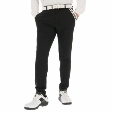 ビバハート VIVA HEART　メンズ 撥水 ロゴライン ストレッチ ロングパンツ 011-79810　2023年モデル ブラック（19）
