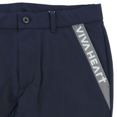 ビバハート VIVA HEART　メンズ 撥水 ロゴライン ストレッチ ロングパンツ 011-79810　2023年モデル 詳細4
